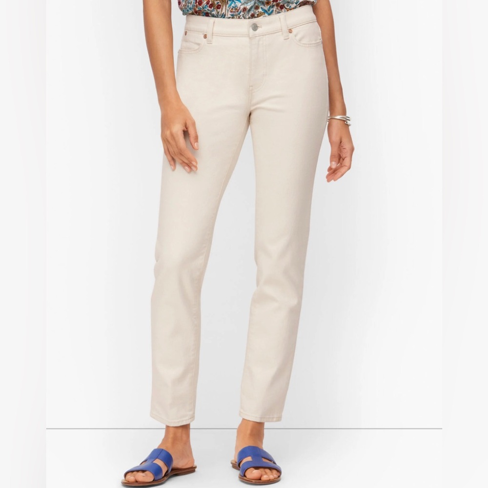 Talbots slim ankle Jean size 6